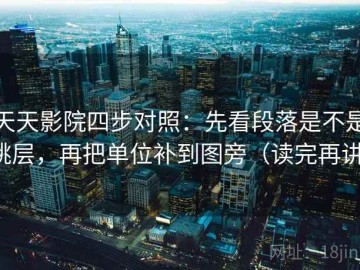天天影院四步对照：先看段落是不是跳层，再把单位补到图旁（读完再讲）